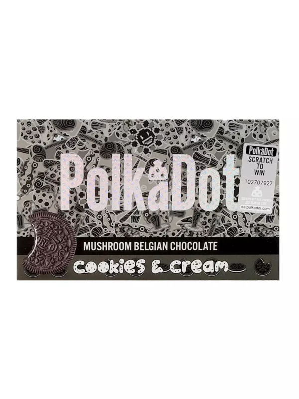 Cookies & Cream Polkadot Chocolate Bar