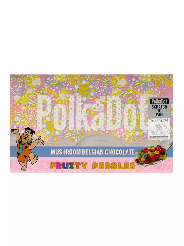 Fruity Pebbles Polkadot Chocolate Bar
