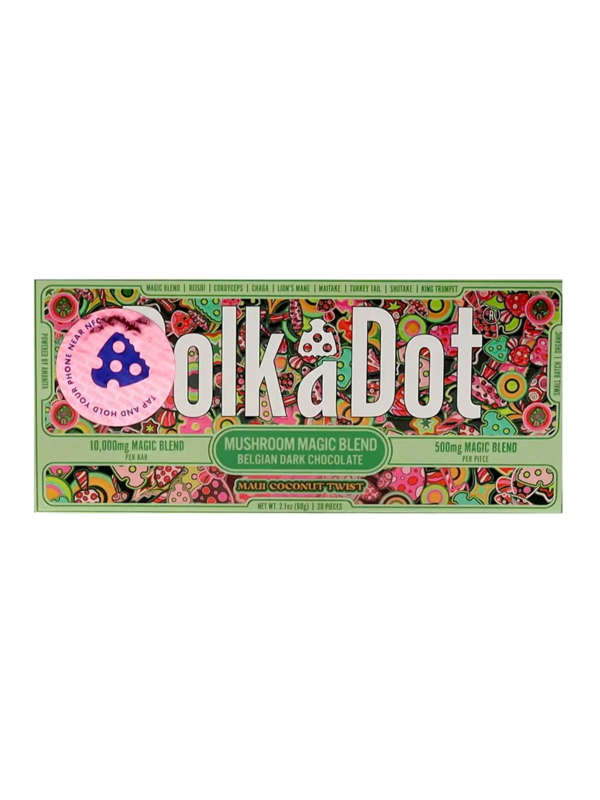 Maui Coconut Twist Polkadot Chocolate Bar