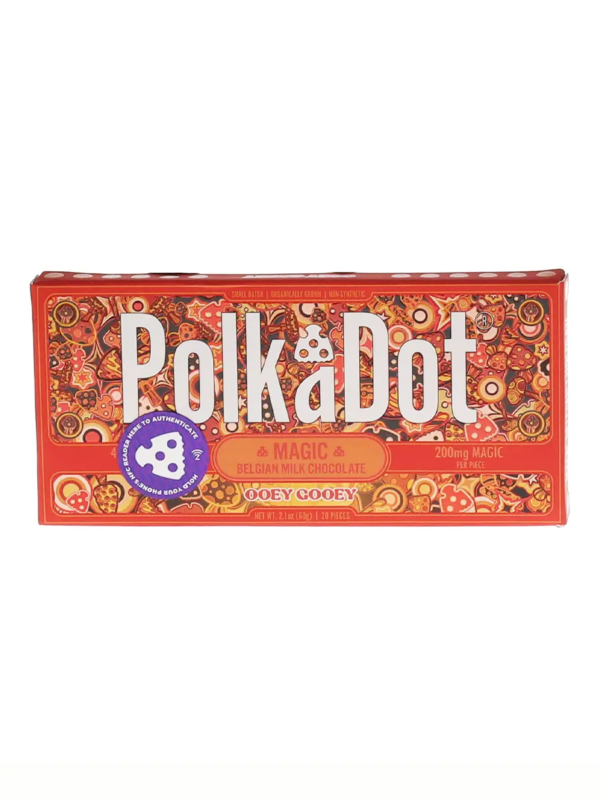 Ooey Gooey Polkadot Chocolate Bar