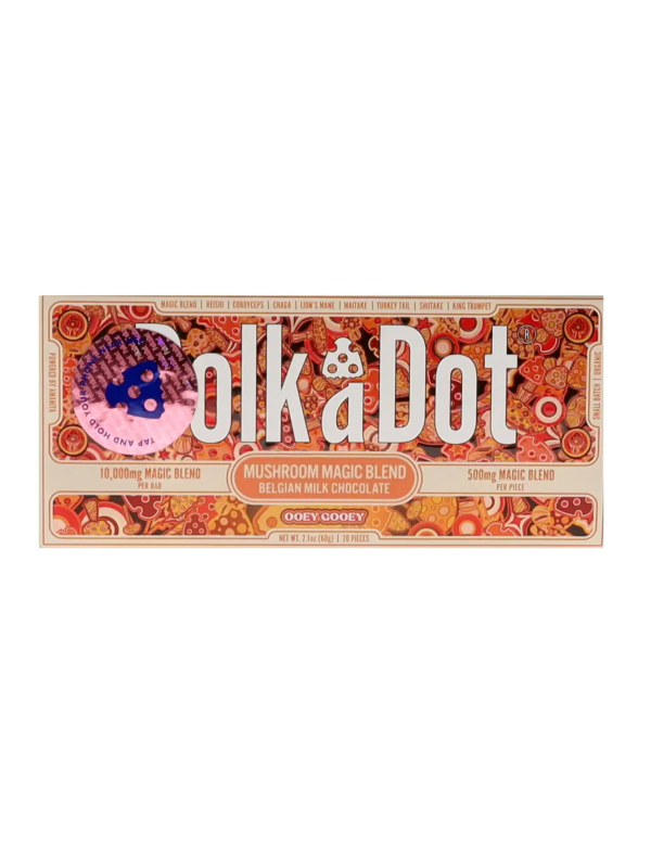 Ooey Gooey Polkadot Chocolate Bar
