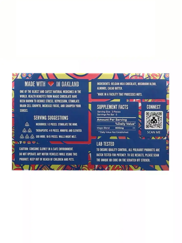 Toblerone PolkaDot Chocolate Bar - Image 2